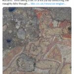 Roman mosaic Homer's Iliad