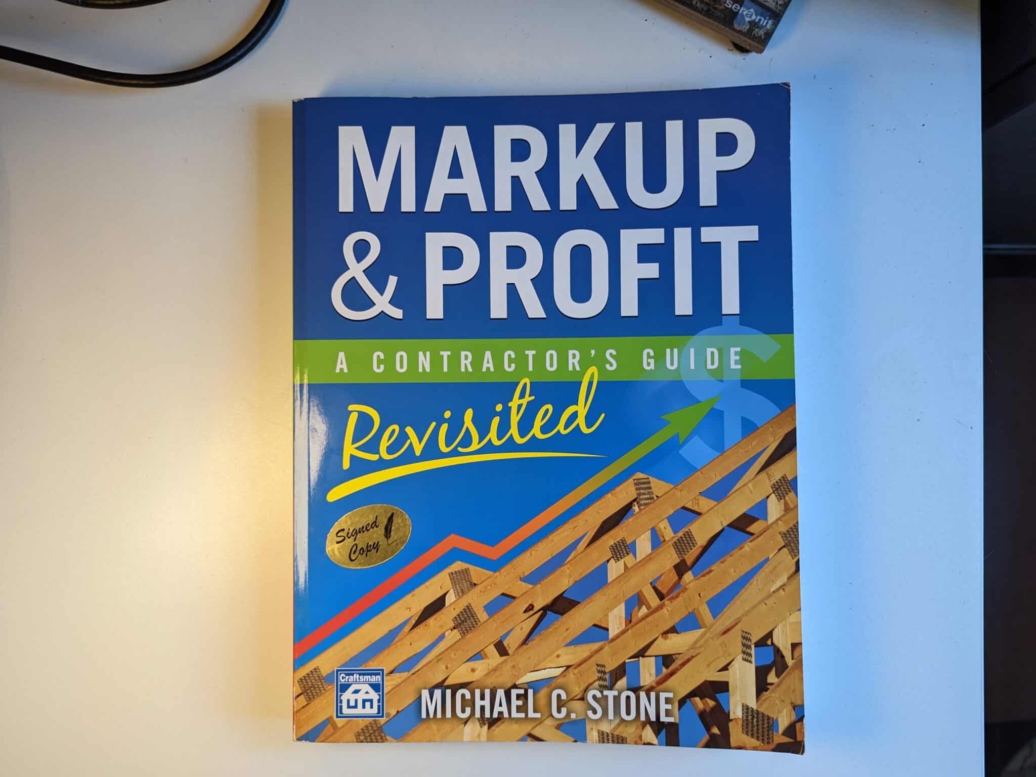 Book title Markup & Profit