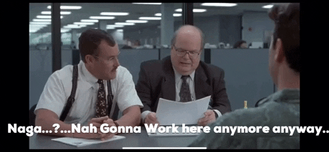 the bobs from office space laying off workers
