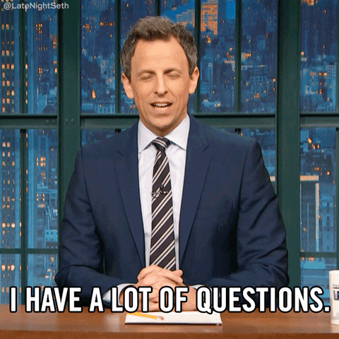 seth myers a lot of questions
